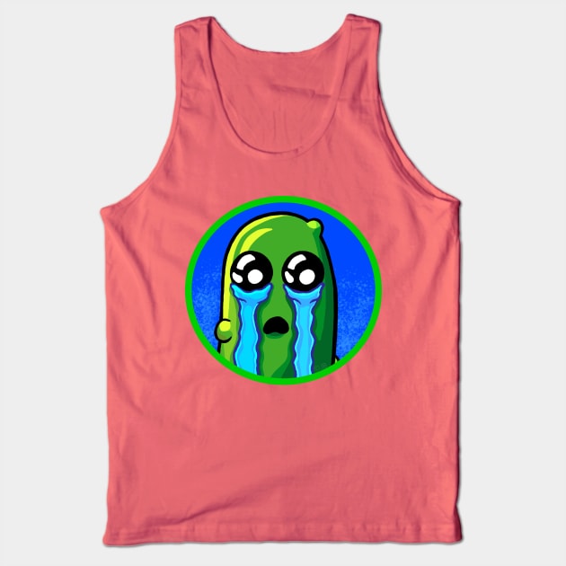 Crying Fresh Pickle Tank Top by Sketchy